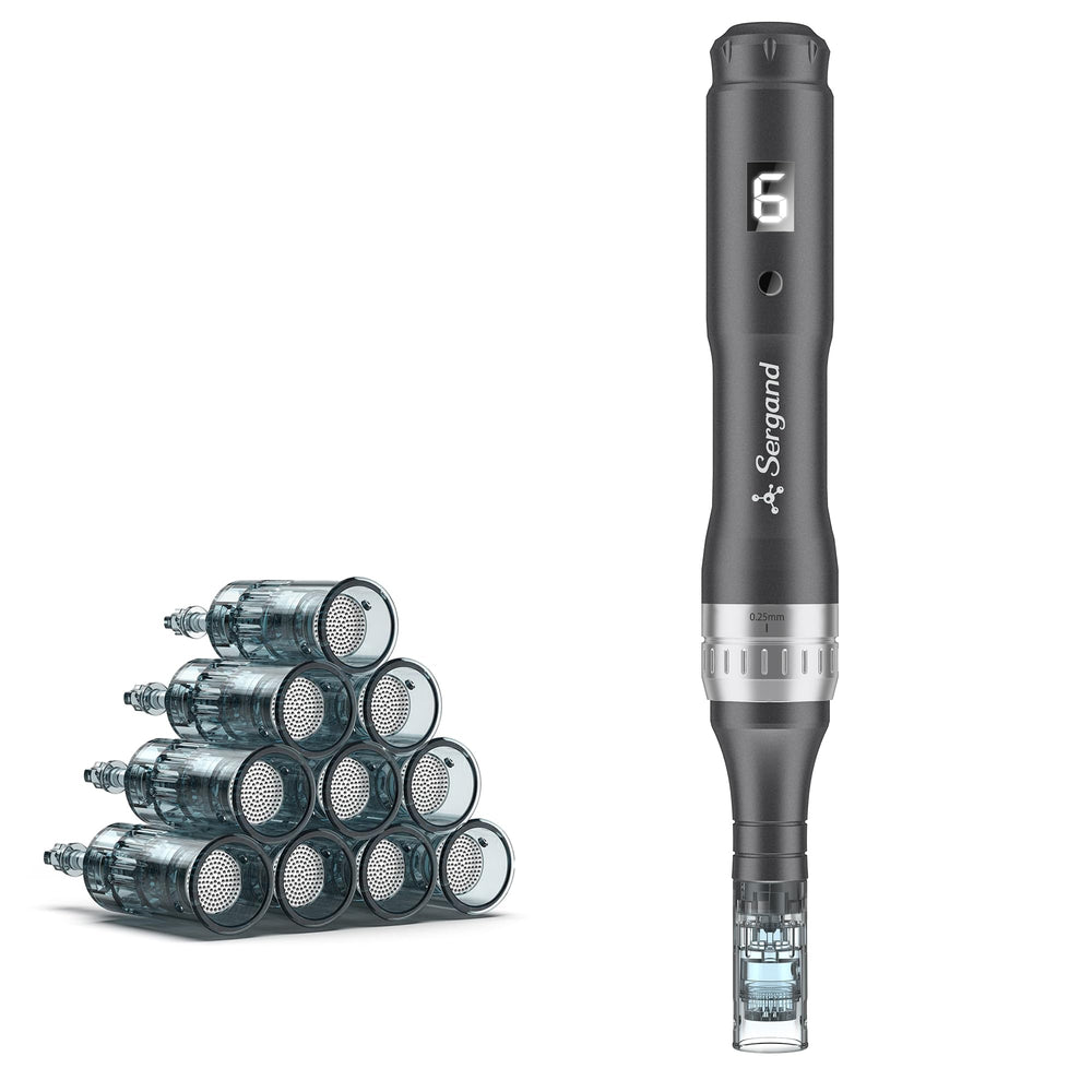 Sergand gift-ready-derma-roller signals a thoughtful skincare gift for him or her.