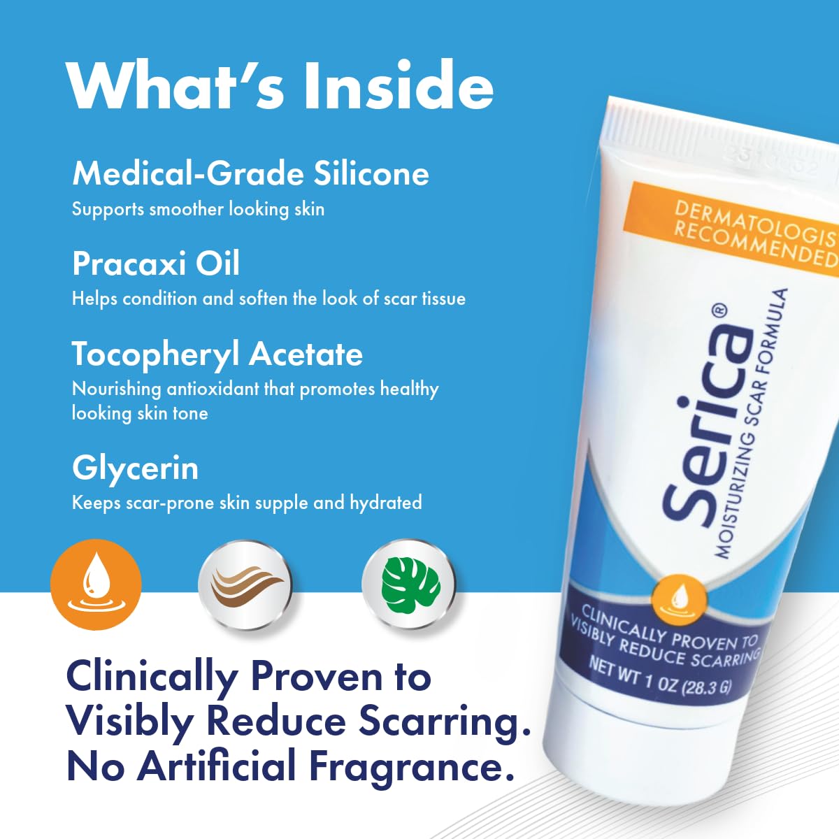 Serica Scar Gel protege la barrera cutánea