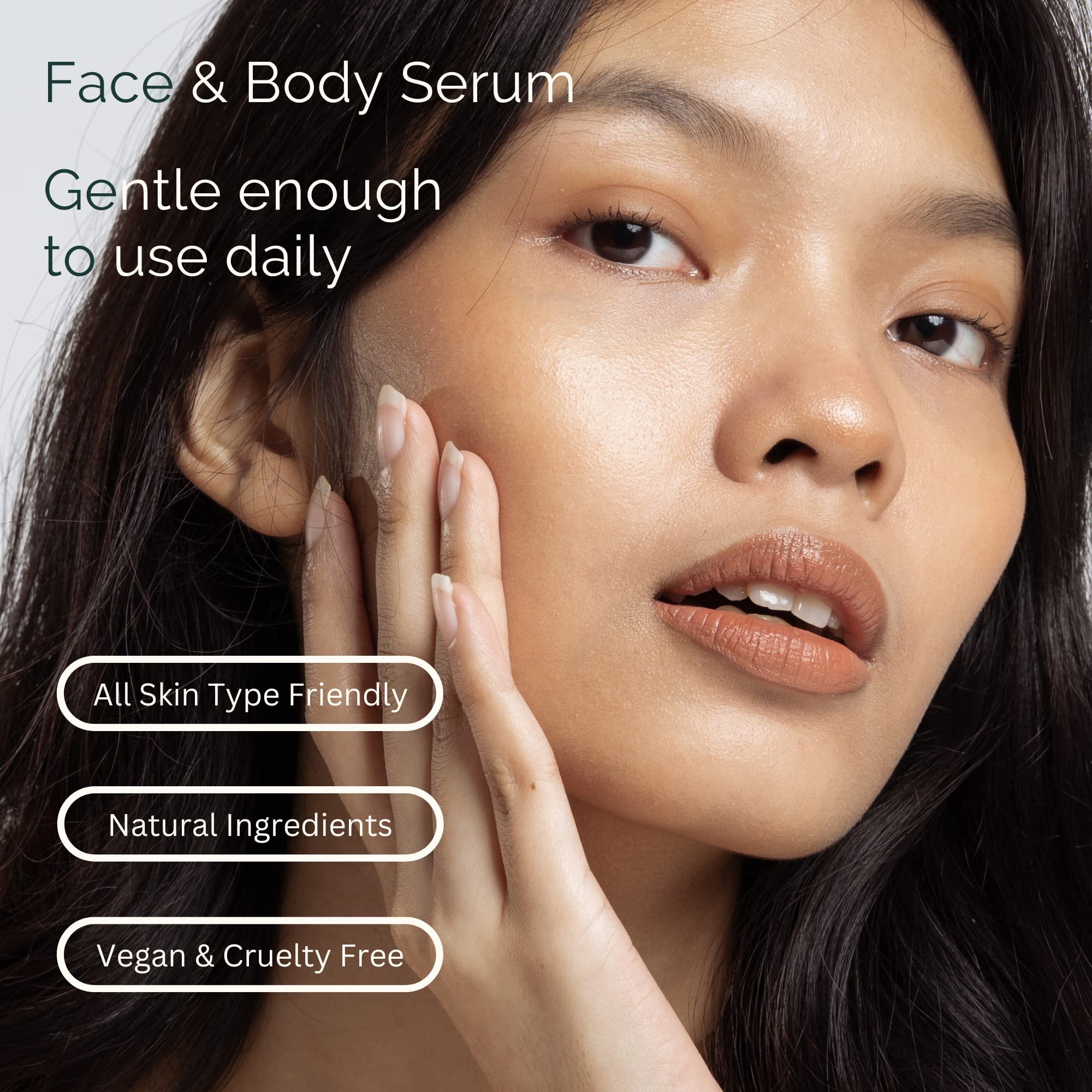 Serious Serum application scene demonstrates post-shave routine for smoother skin