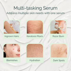 Serious Serum texture shot reveals silky, hydrating formula perfect for daily use
