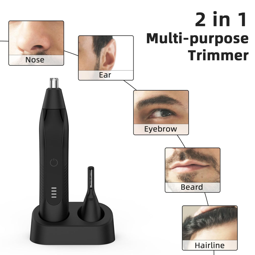 Setonia ear-trimmer safety design for gentle ear hair trimming and skin comfort