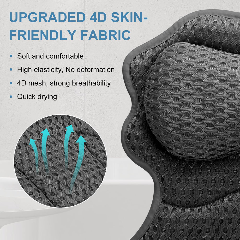 Setsail bath pillow foldable design for easy storage and travel.