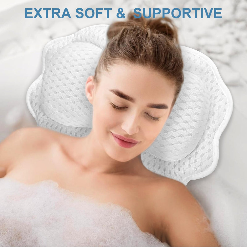 SetSail bath pillow fits most bathtubs for versatile comfort