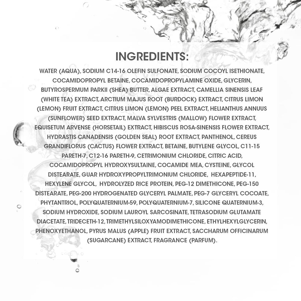 SEVEN Gazar Hydrate ingredients focus shows cactus flower and Pro Vitamin B5