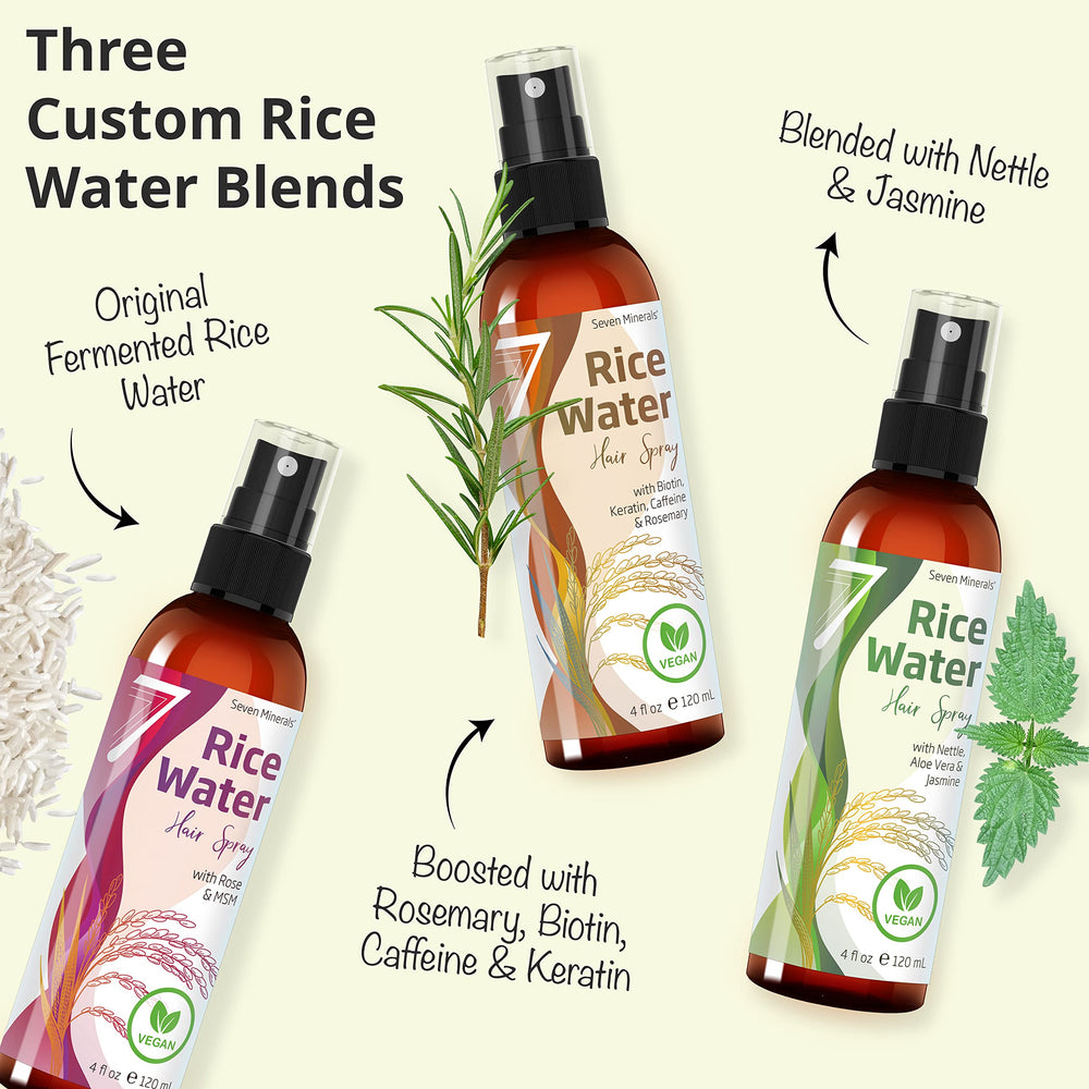 Seven Minerals 4oz bottle packaging travel-friendly for on-the-go use