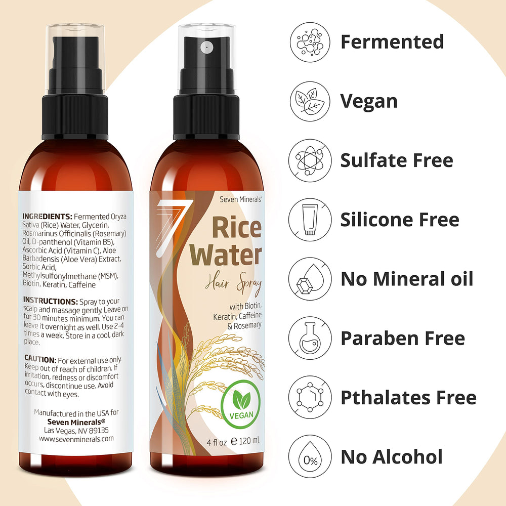 Seven Minerals fermentation process label image underscores authentic fermented formula benefits.