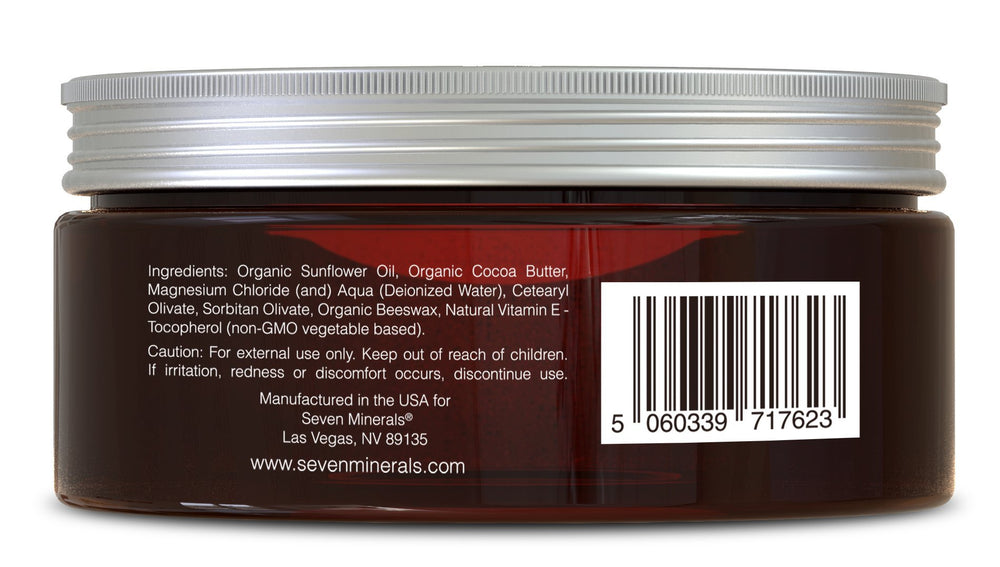 Seven Minerals night routine image—kid-friendly calming cream for peaceful bedtimes
