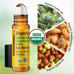 Seven Minerals packaging highlights 0.33 fl oz size for travel-friendly skincare.