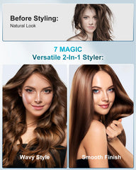 7MAGIC 3D-floating plates glide smoothly to reduce tugging and snagging