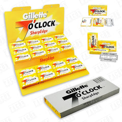 Sevenoclock SharpEdge blades pack with premium platinum coating for smooth, close shaves.