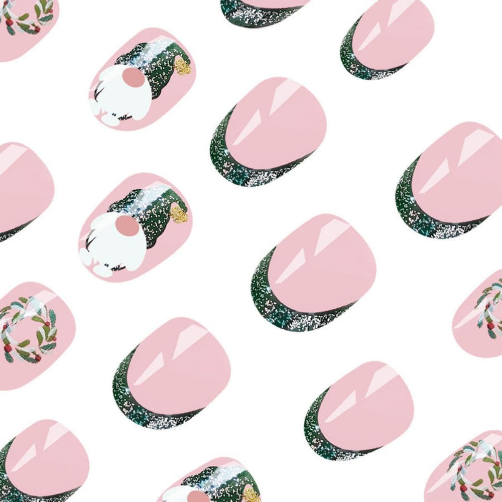 Sevgob Christmas press-on nails provide fast stylish manicure