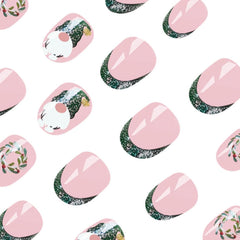Sevgob Christmas press-on nails provide fast stylish manicure