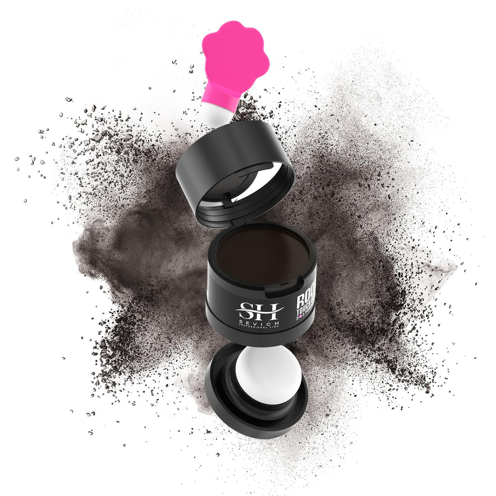 SEVICH hairline powder 2.0 compact showing quick coverage and natural finish