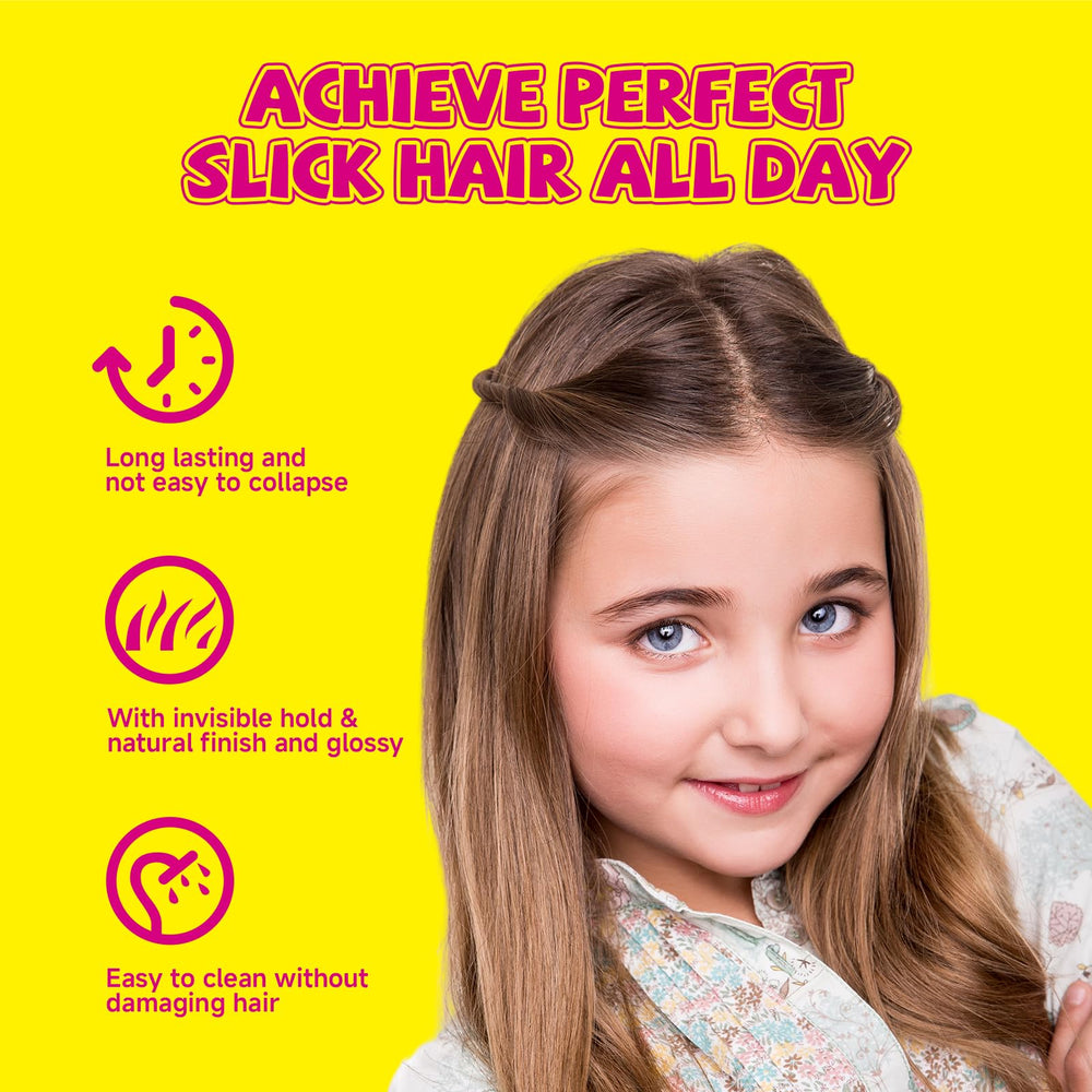 SEVICH Kids Hair Gel easy wash-out image emphasizes non-residue, daily-use convenience.
