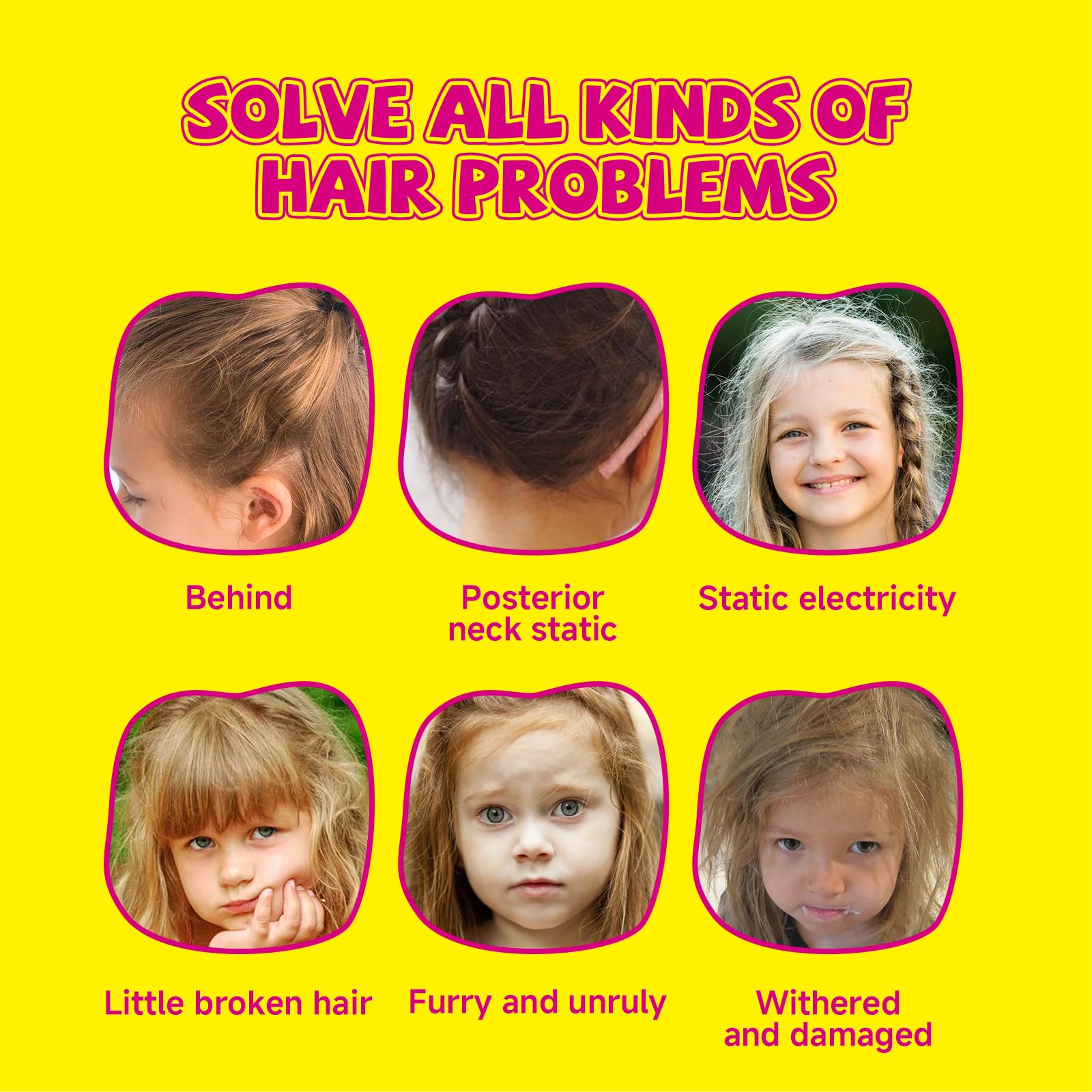 SEVICH Kids Hair Gel natural plant oils detail signals gentle, scalp-friendly formula.