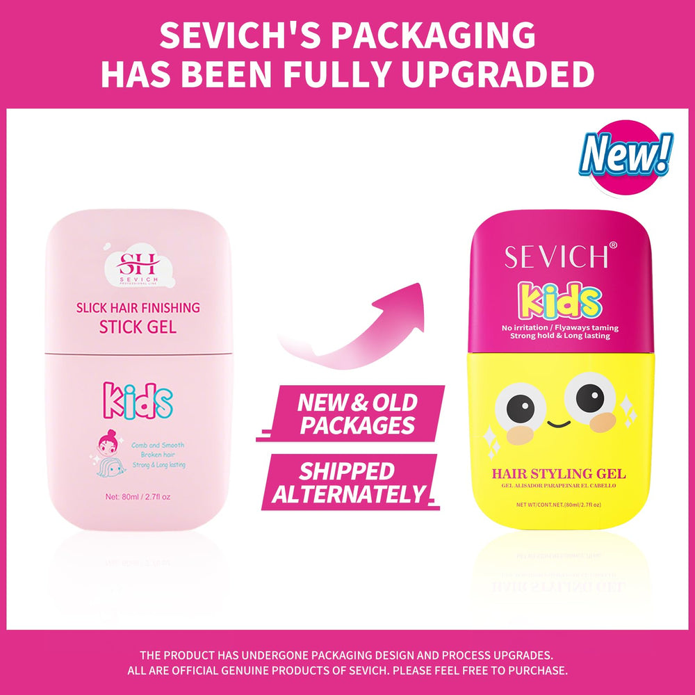 SEVICH flyaways image shows gentle finish for toddlers and girls.