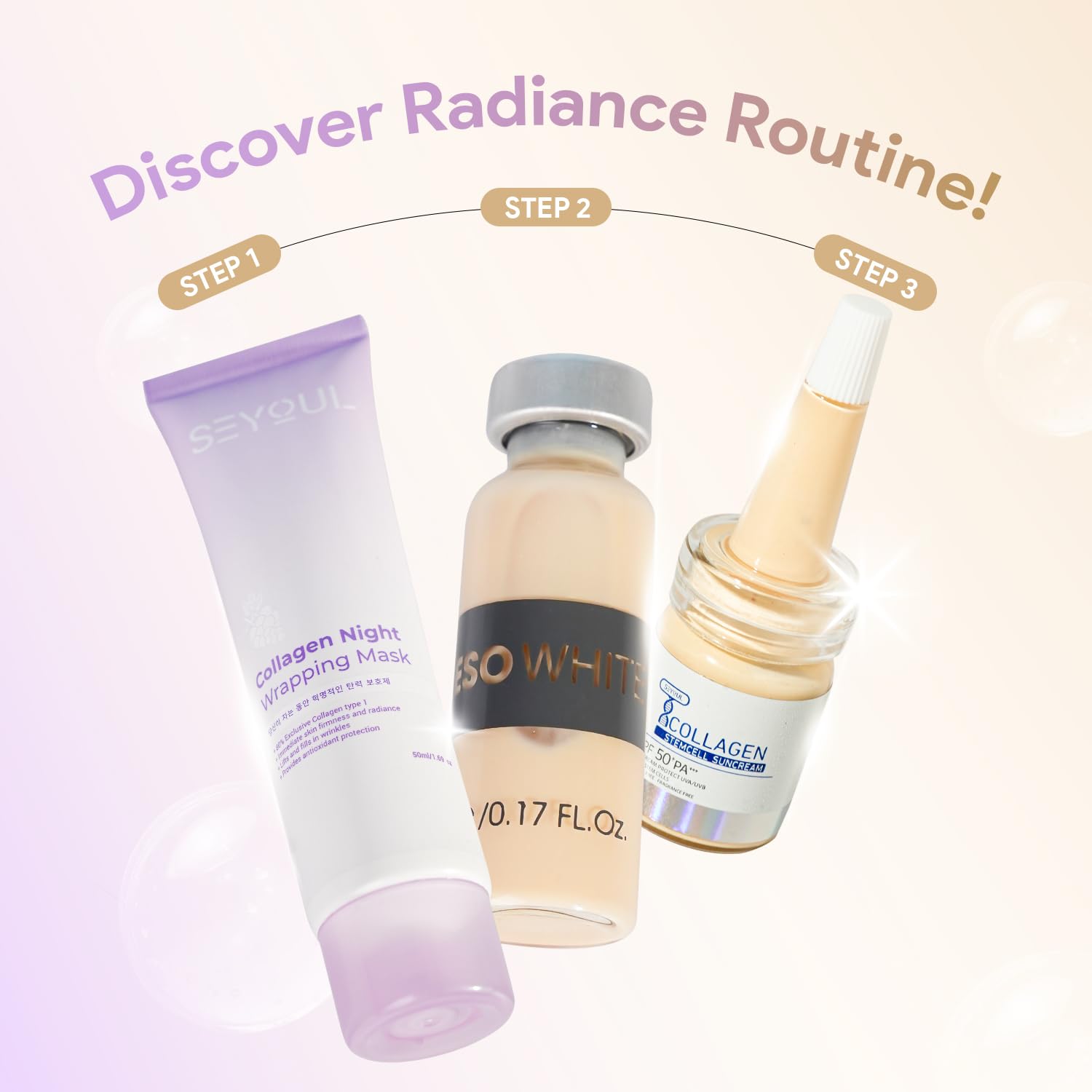 SEYOUL Meso White brightening look hints at a more even tone with regular use