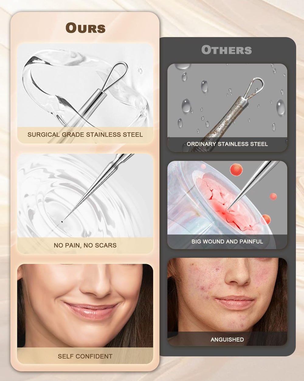 SG Nekoo micro-matted tweezers with comfortable handling.