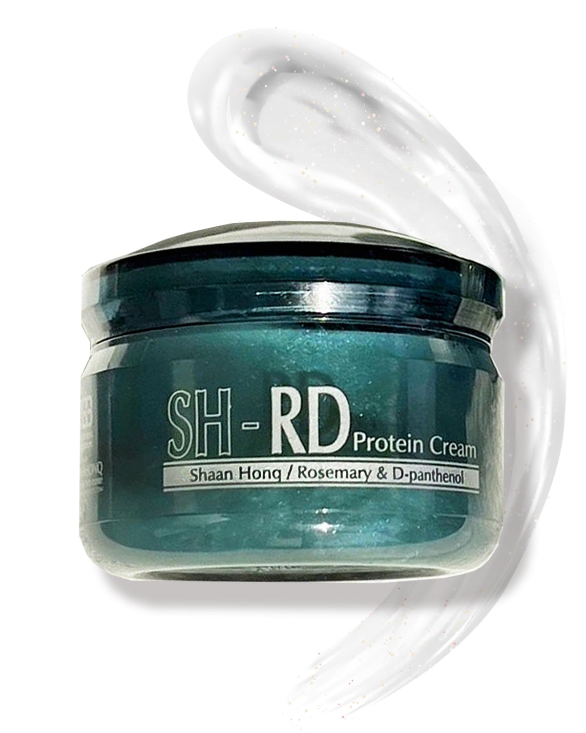 SH-RD Protein Cream bottle pouring hydrates dry hair