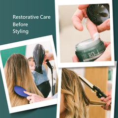 Salon-style shine achieved with SH-RD Protein Cream on hair