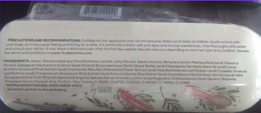 SHAEIO Keratin Hair Mask before-and-after transformation example