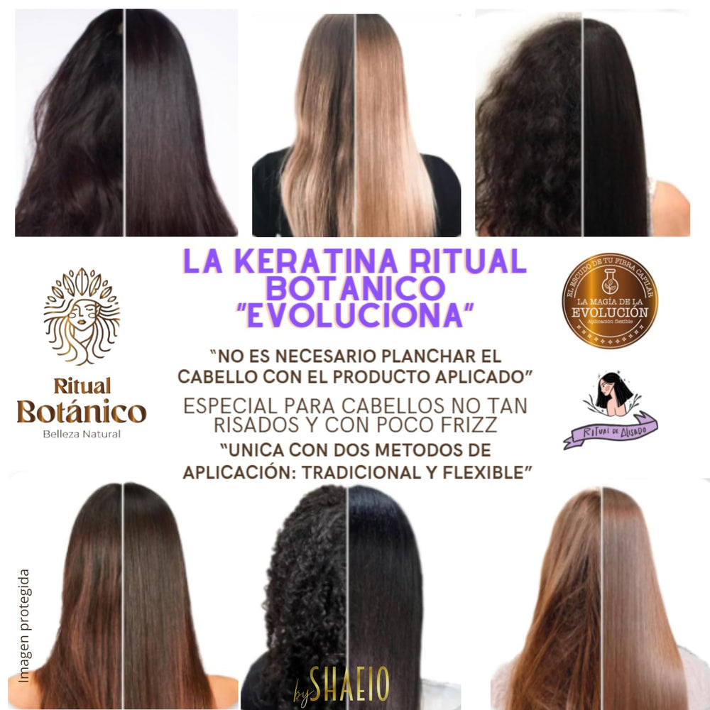 SHAEIO Keratin Hair Mask packaging shows 1L bottle and 8 bioserums