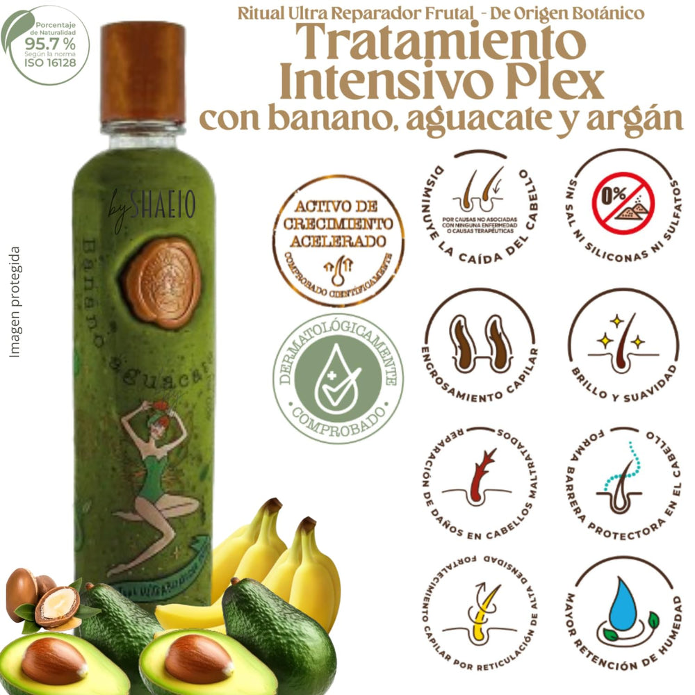SHAEIO Ritual Botanico Kit2 luxurious haircare duo display for dry damaged hair