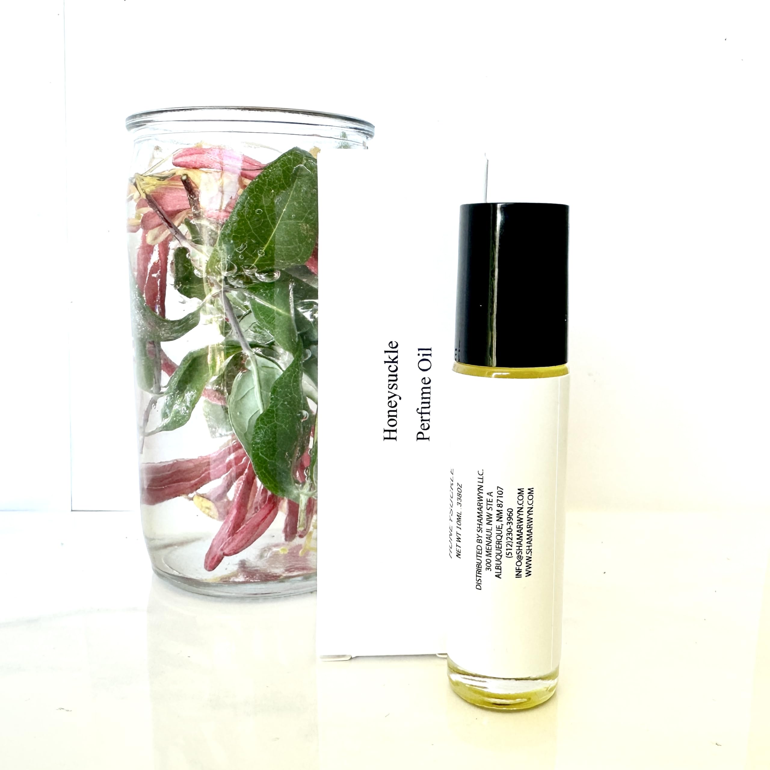 shamarwyn Honeysuckle Perfume Oil on-wrist demonstrates immediate floral presence for daily use