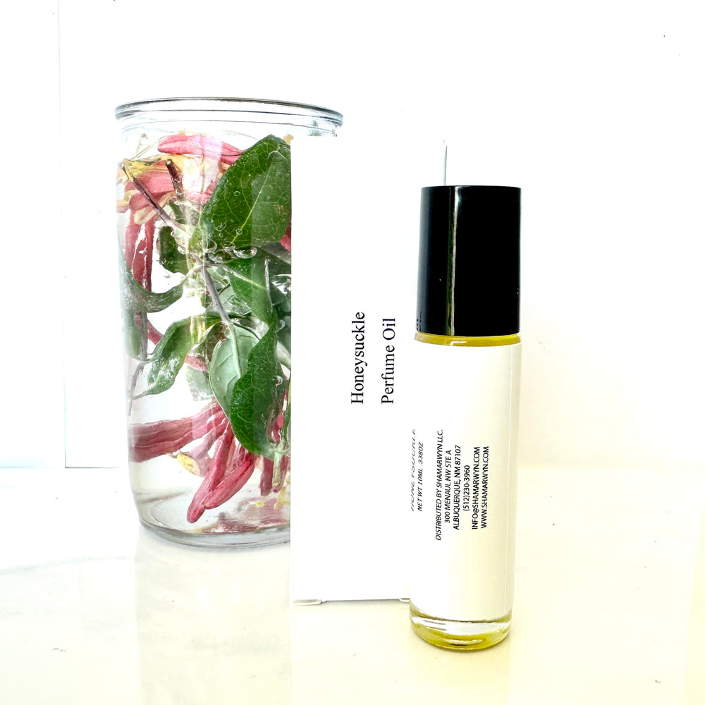 shamarwyn Honeysuckle Perfume Oil on-wrist demonstrates immediate floral presence for daily use