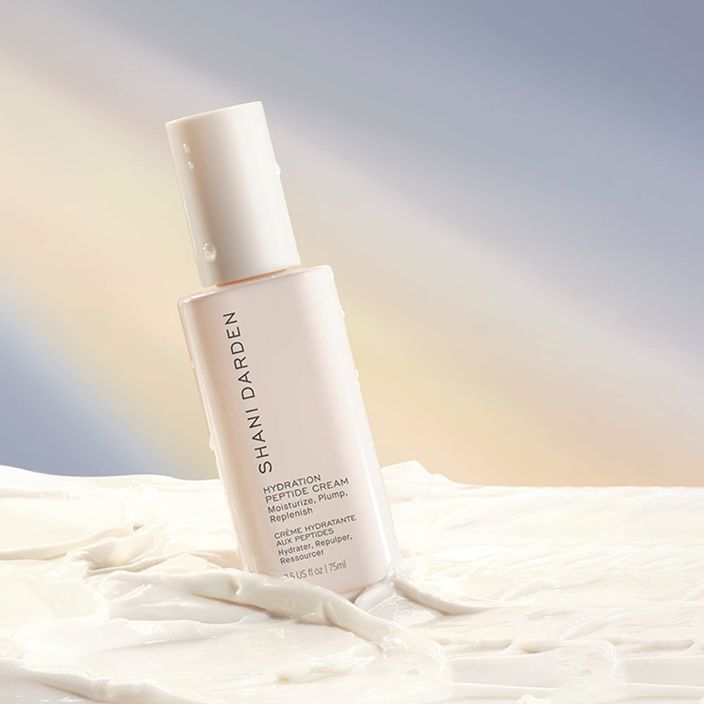 Shani Darden 72-hour hydration concept graphic illustrates extended moisture without heaviness.