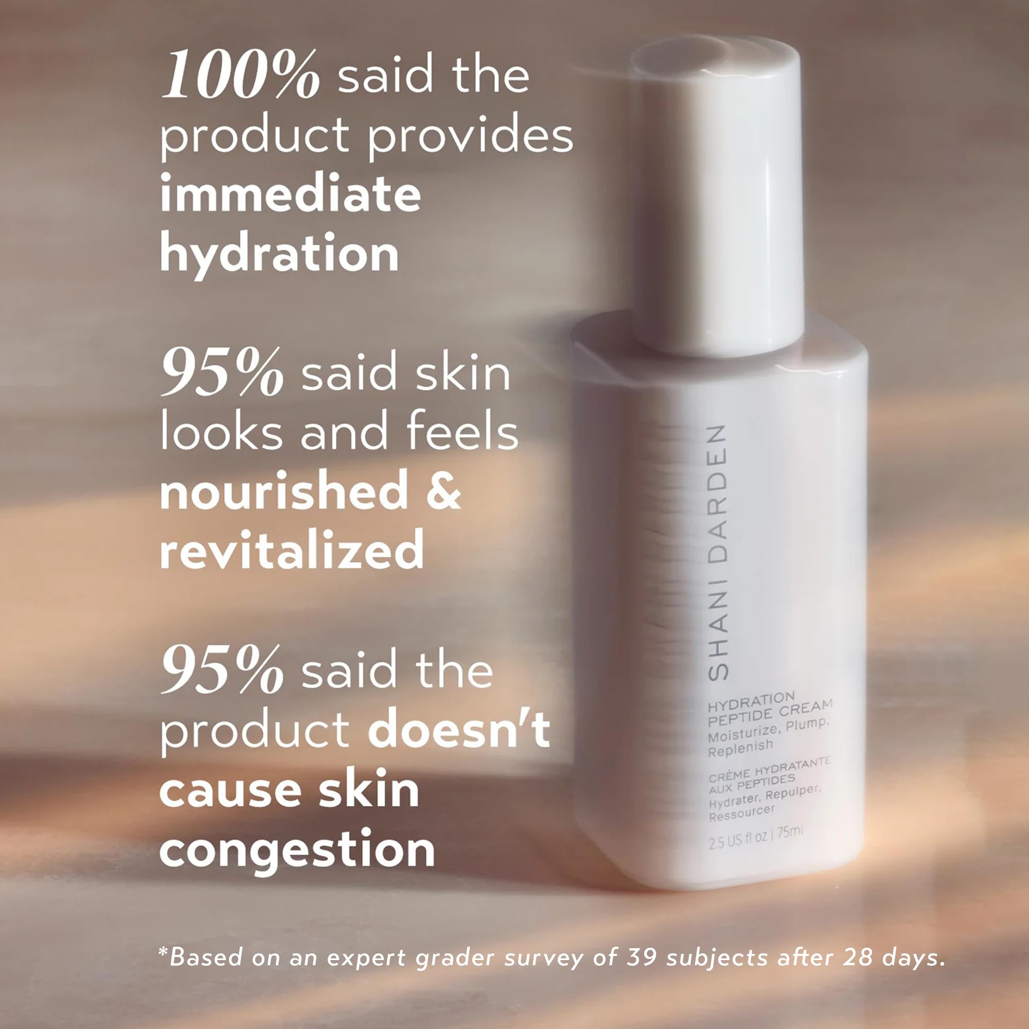 Shani Darden daily routine application shows AM and PM use on clean skin.