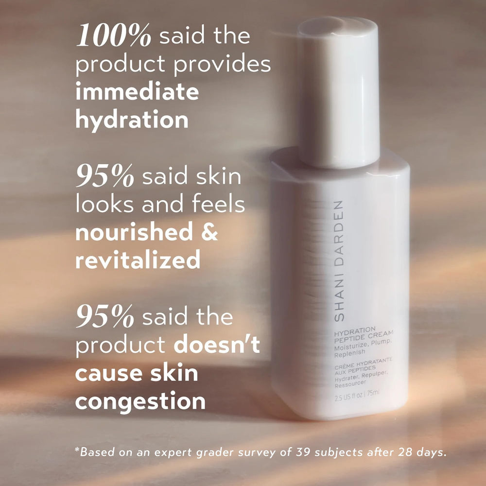 Shani Darden daily routine application shows AM and PM use on clean skin.