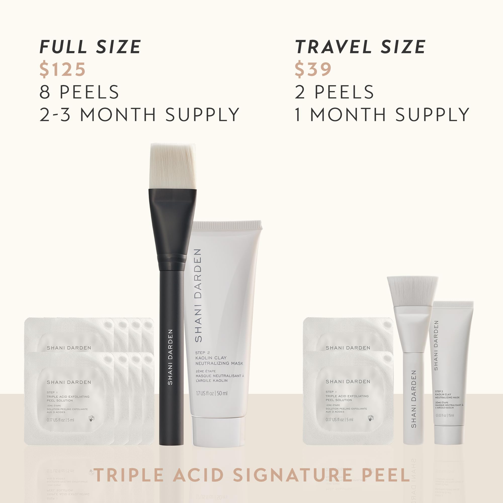 SHANI DARDEN Vegan cruelty-free packaging signals ethical formulation.