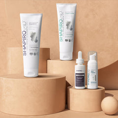 Shapiro MD Women’s Regrowth Kit minoxidil 2% tube for thinning support.