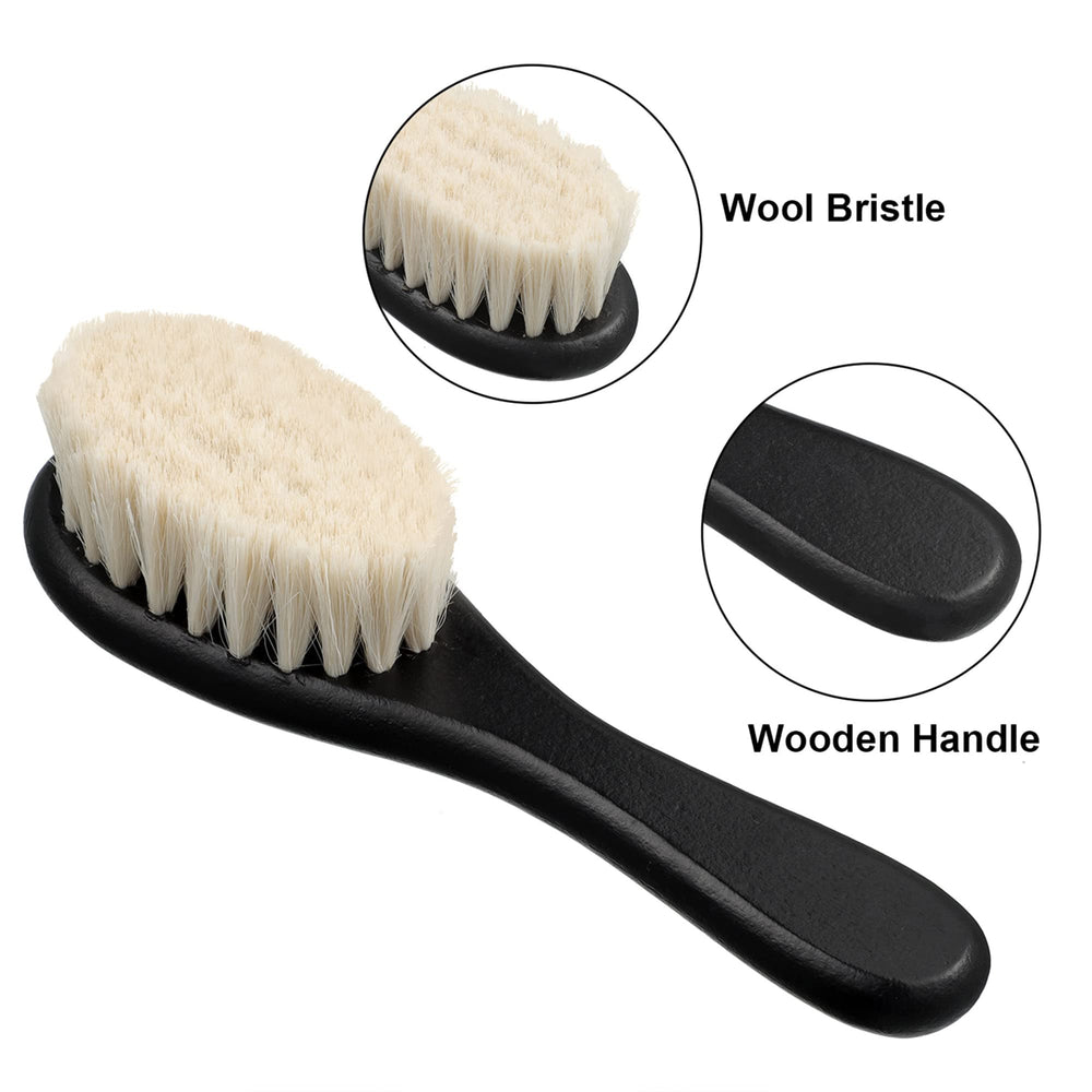 Shappy barber duster clears neck hair after cuts.