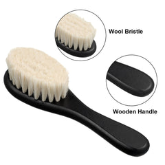 Shappy barber duster clears neck hair after cuts.