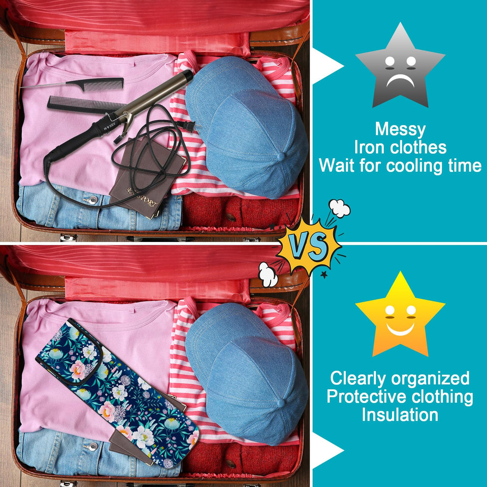 Shappy compact-hair-styling-tools-storage fits in luggage and bathroom