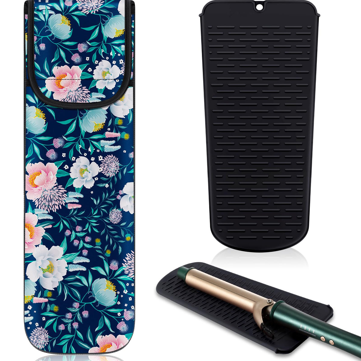 Shappy curling-iron-travel-case-cover keeps tools safe on the go