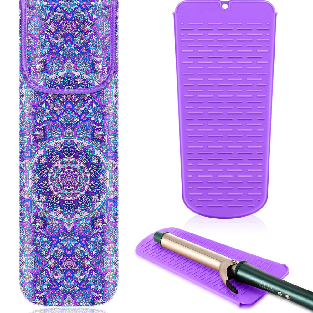 Shappy curling iron travel case cover keeps tools safe during transport