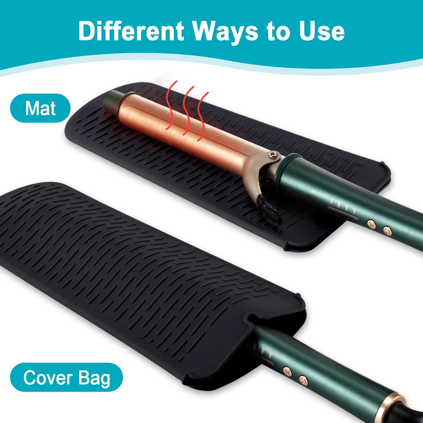 Shappy double-layer-hair-tools-organizer maximizes storage and organization
