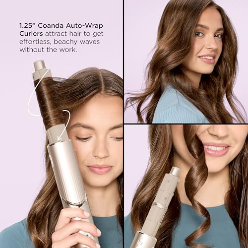Shark FlexStyle all hair types image suggests versatile use across straight to curly hair.