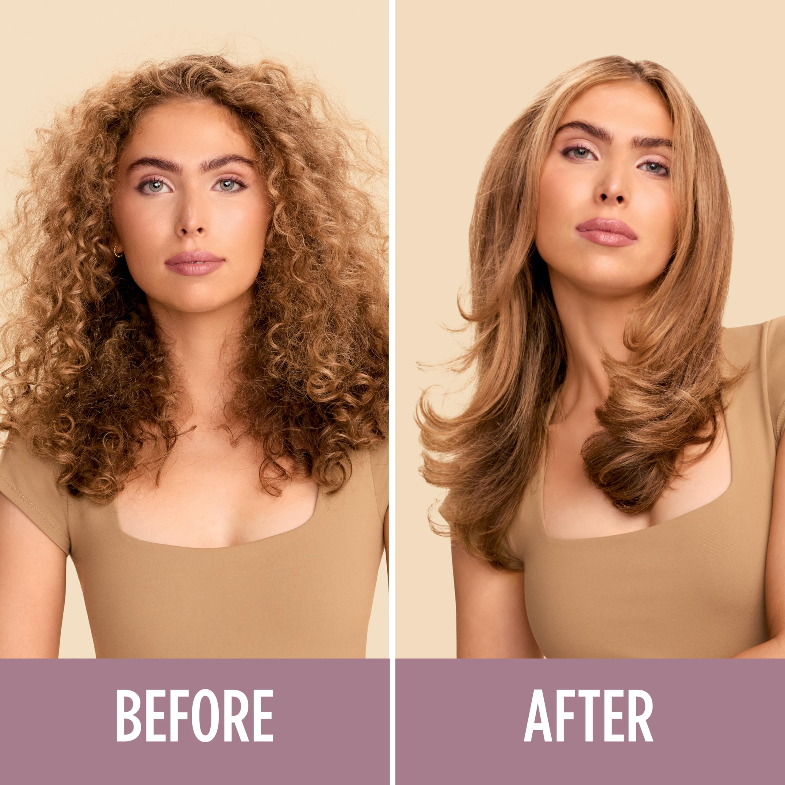 Shark SmoothStyle cool-touch tip provides safer grip during styling.