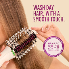 Shark SmoothStyle wet-to-dry mode shown for balanced drying and lift.