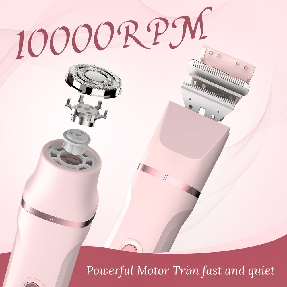Cordless SharpUp Bikini Trimmer ready for portable use