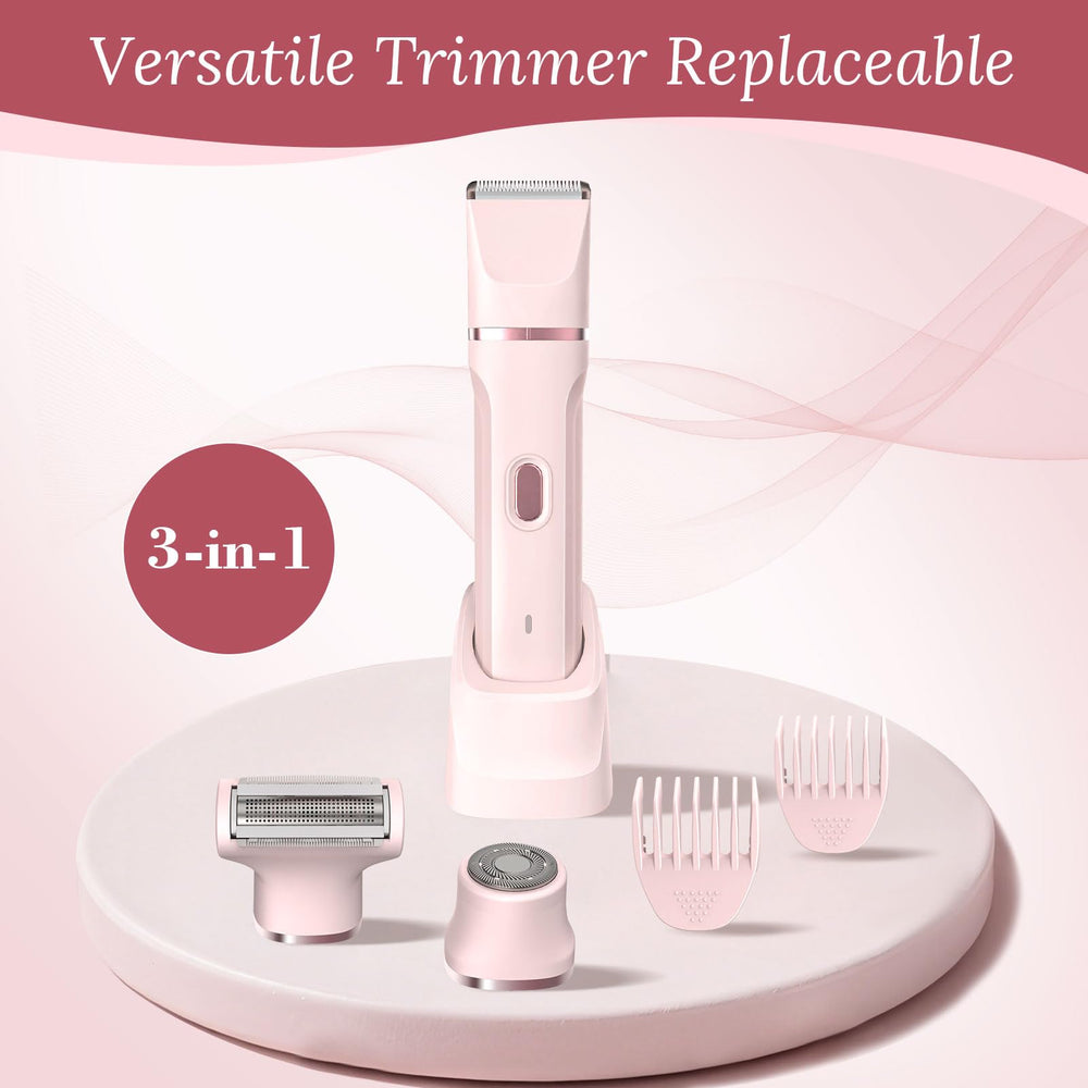 Compact SharpUp Bikini Trimmer in travel pack for on‑the‑go grooming