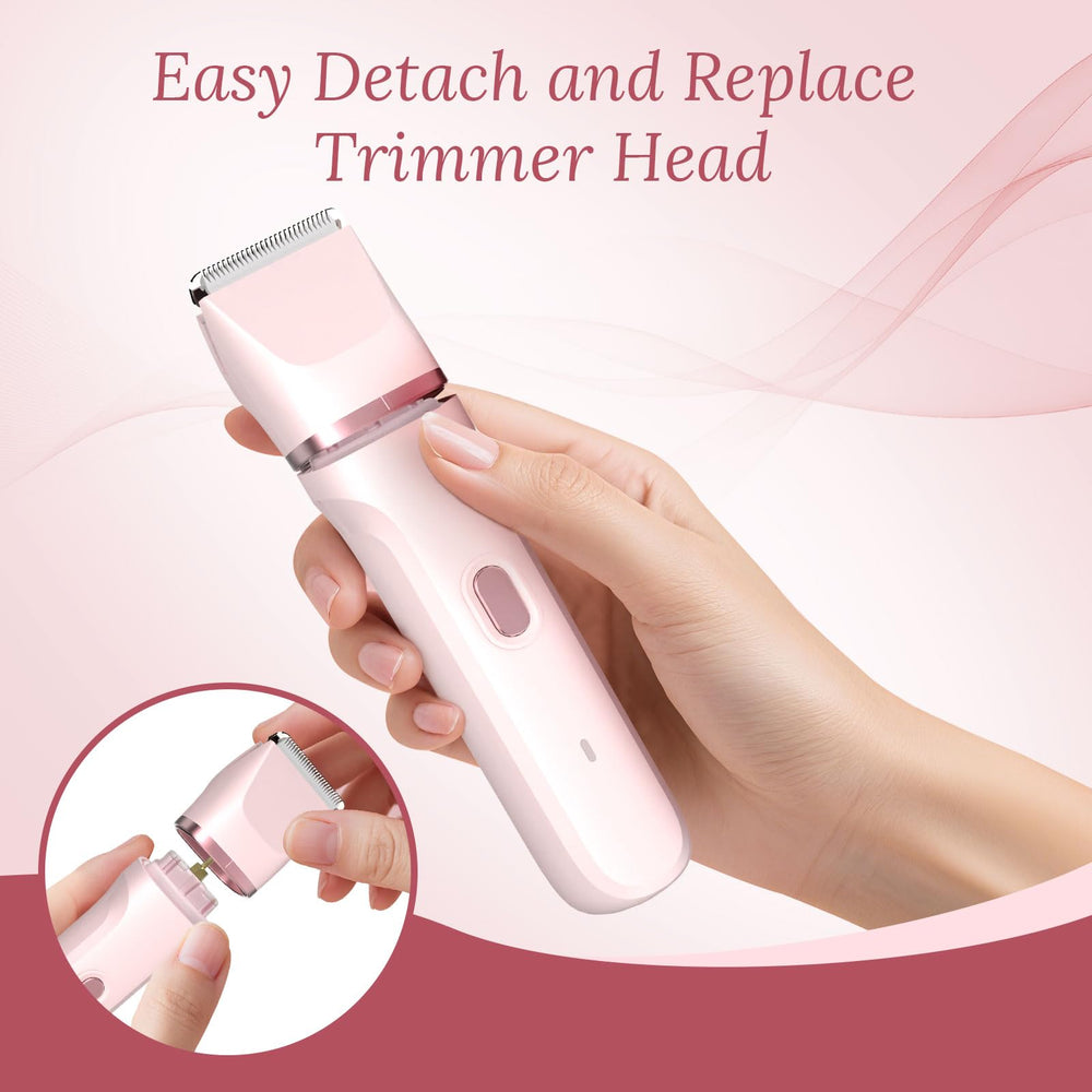 Waterproof design of SharpUp Bikini Trimmer for easy cleaning