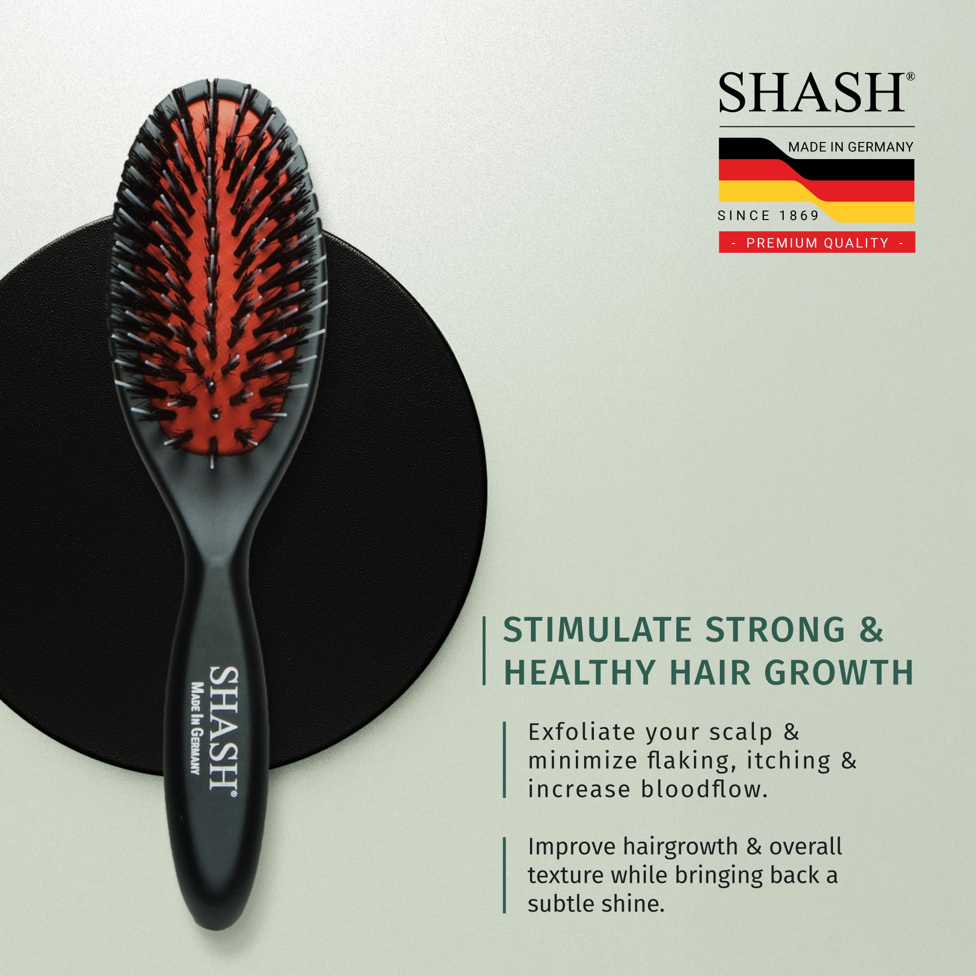 SHASH natural-sebum distribution stroke nourishes length and texture.