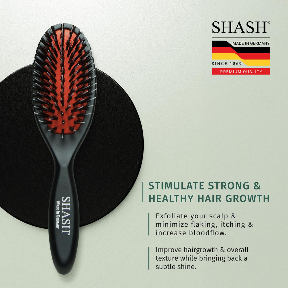 SHASH natural-sebum distribution stroke nourishes length and texture.