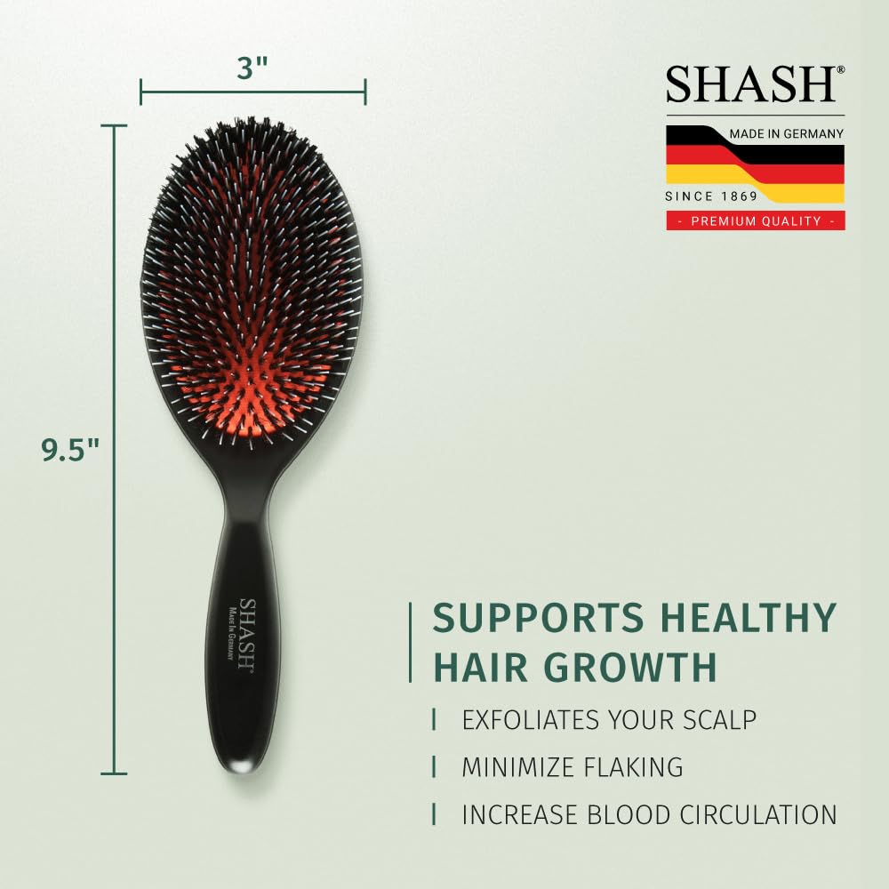 SHASH no-pull design shown during styling for comfortable routine