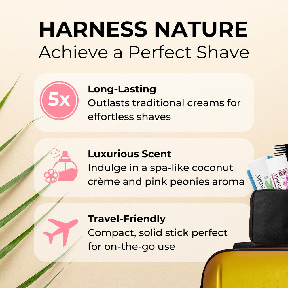 Shavestix vegan, paraben-free, USA-made sticks emphasize clean, responsible grooming.